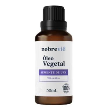 Imagem de Óleo Semente Uva Vegetal Puro 100% Natural Concentrado Vegano Hidratação Profunda Antioxidante 50ml Nobrevié
