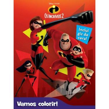Imagem de Disney - Vamos Colorir - Os Incríveis 2