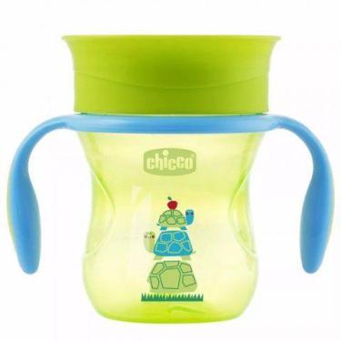 Imagem de Copo Perfect Cup Verde 200ml +12m 360º Chicco