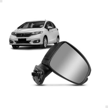 Imagem de Retrovisor Fit 2015 2016 2017 2018 Eletrico S/Pisca Novo - SP ACESSÓRI