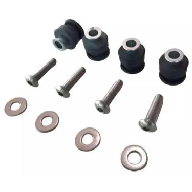 Imagem de Bucha Reforçada Bolha Nc 750 X Kit + 4 Parafusos 25 Mm - Motobolhas