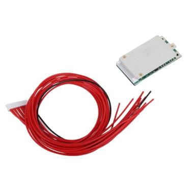 Imagem de Módulo de Gerenciamento de Bateria de íon de Lítio de Liga de Alumínio Akozon BMS 48v 13s Com Proteção contra Sobrecarga, Descarga, Curto-circuito e Controle de Temperatura para