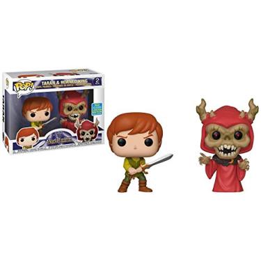 Imagem de Funko Pop! Disney: Black Cauldron - Taran & Horned King Vinyl Figure 2 Pack, Summer Convention Amazon Exclusive, Multicolor (40162)