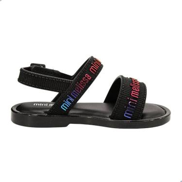 Imagem de Sandália Mini Melissa Mar Sandal M Lover bb Preto