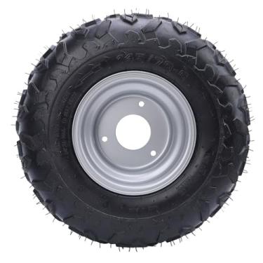 Imagem de Pneu 145/70 6, Aro de Rodas de 6 Polegadas, ATV UTV para Pneu Off-road de Kart, Composto de Borracha de Longa Duração, Design de Piso Inovador, Estrutura de Camada Robusta,