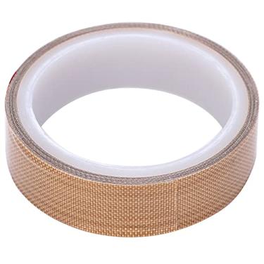 Imagem de Fita Resistente Ao Calor, Fita PTFE Material PTFE Fita Adesiva de Isolamento Térmico Rolo de Fita Resistente Ao Calor Fita Térmica de Sublimação para Seladora (Espessura