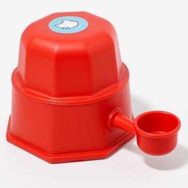 Imagem de Bebedouro para Pets de Pelos Longos – Ideal para Gatos e Cachorros (Vermelho)