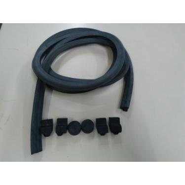 Imagem de Kit Borracha capo e 6 batentes Opala 69/74 - Metropoleborrachas