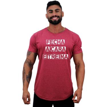 Imagem de Camiseta Longline MXD  Fecha A Cara E Treina Masculina-Masculino