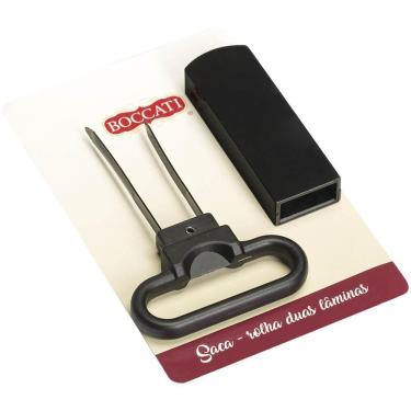 Imagem de Saca-Rolha Boccati Aço Inox 15x20cm Preto