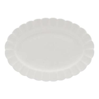 Imagem de Travessa Oval Em Porcelana Flora 41,5x29,5cm Oxford