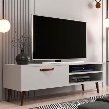 Imagem de Rack Miami Para Tv Até 55 Polegadas J Carvalho Branco