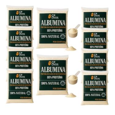Imagem de Albumina CP Ovos - 80% Proteína - Suplemento Natural 5kg