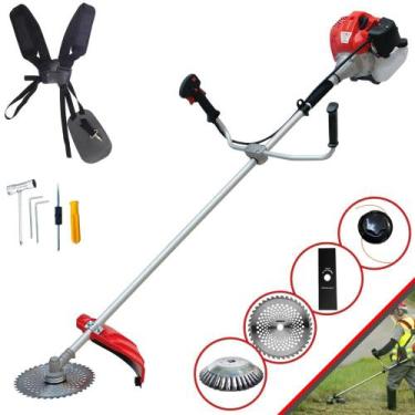 Imagem de Roçadeira À Gasolina 43cc 2HP 9.000rpm Anmax CG430PTB Profissional Mul