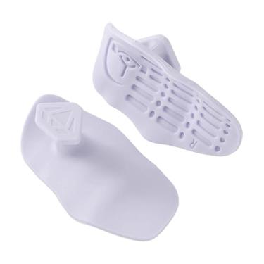 Imagem de Dynwave Luvas de ginástica para treino, punhos de silicone leves, proteção para as mãos, punhos de academia sem dedos para exercícios, homens, mulheres, Tolet, Bolsa Pp