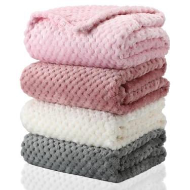 Imagem de Cobertor felpudo para bebês Frienda Fluffy para meninos e meninas, 80 