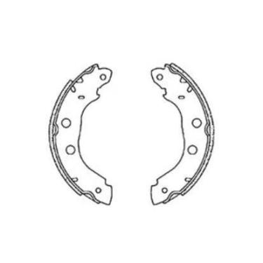 Imagem de Sapata Freio Kangoo 1.6 Sistema Bosch Rn214Cp Fras Le - FRASLE