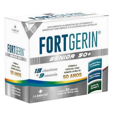 Imagem de Fortgerin Senior 50+ (30 Cápsulas) - Fórmula especial para homens acima de 50 anos