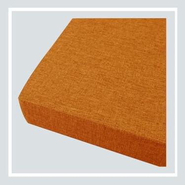Imagem de Almofada de banco de 1 peça, almofadas impermeáveis para móveis de pátio, almofadas de cadeira de linho originais, almofada de assento antiderrapante para janela saliente, para sofá de varanda com
