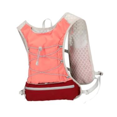 Imagem de YIJU Colete de hidratação Mochila Mochila de água Bolsa esportiva de corrida para escalada e montanhismo, Rosa