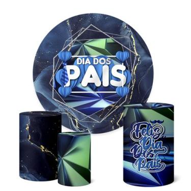 Imagem de Trio Capas Cilindro Painel Sublimado 1,50m Dia dos Pais - Fadrix, K1PA