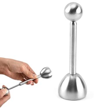 Imagem de Abridor de ovos de aço inoxidável, abridor de ovos durável de aço inoxidável, cortador de ovos cozidos, cortador de ovos, ferramenta de cozinha