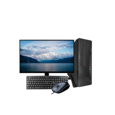 Imagem de Computador intel 8gb ram hd 500gb c/monitor teclado e mouse - Ouzze