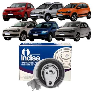 Imagem de Tensionador Correia Dentada Gol 1.0 8v Golf Fox Polo Ea111 - INDISA