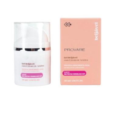 Imagem de Gel Beijável com Aquecimento - 5 Sabores Provare - Exclusiva, Gin Frut