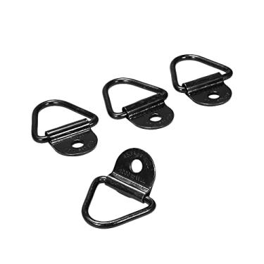 Imagem de aqxreight Âncoras de âncoras de Amarração de Carga âncora âncora de Tiras de Carga Pesada para Trailers Caminhões Armazéns Com Clipes de Montagem à Prova de Ferrugem de 4 Pacotes