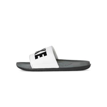 Imagem de Nike Sandália unissex para adultos, Cinza escuro/preto/branco, 11 Women/10 Men