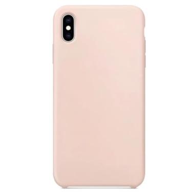 Imagem de Capa Capinha Para iPhone Xr Nude Aveludada