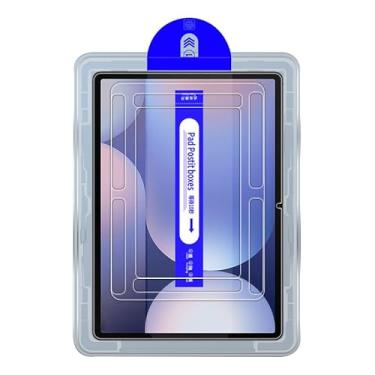 Imagem de Kepuch Vidro Temperado Protetor de Tela para Samsung Galaxy Tab S8+/S8 Plus 12.4", com Ferramenta de Alinhamento Automático