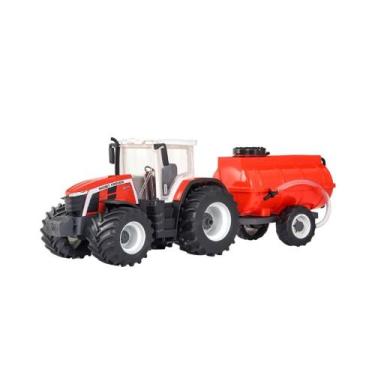 Imagem de Trator Massey Ferguson Mf 8s Tanque 860 Usual - USUAL BRINQUEDOS