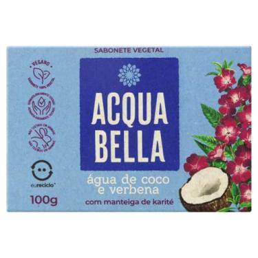 Imagem de SABONETE VEGETAL ACQUABELLA AGUA DE COCO E VERBENA 100G