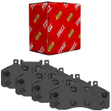 Imagem de Kit Pastilha Freio Mercedes Benz Accelo 715C 2003 a 2011 Dianteira Varga TRW RCPT04430