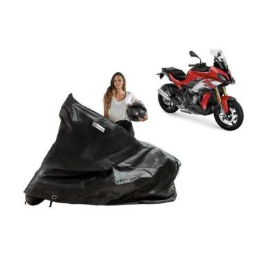 Imagem de Capa Protetora Sol Chuva Moto BMW S 1000 XR - Kahawai, Preto