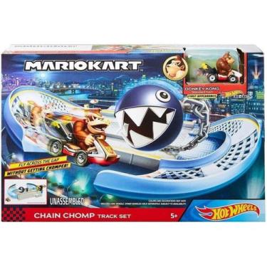 Imagem de Pista Hot Wheels Mario Kart Chain Chomp - Mattel