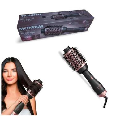 Imagem de Escova Secadora Mondial ES14 Óleo de Argan 3 em 1 Original 1300w Black