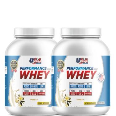 Imagem de Whey Protein 2kg (Baunilha) Proteínas + Aminoácidos + Vitaminas (USA S