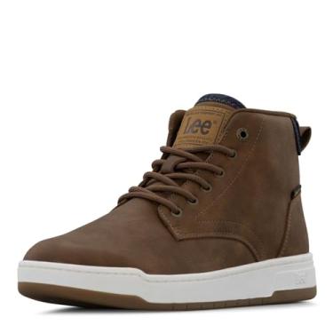 Imagem de Lee Tênis masculino Spencer, British Tan/Navy Denim, 45