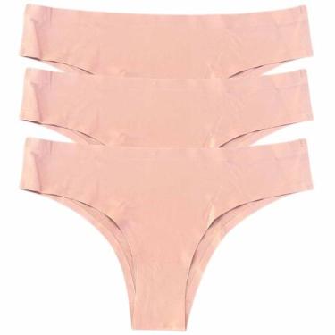 Imagem de Calcinha Tanga Não Marca Na Roupa Kit 3 Peças Combo revenda - Like4you