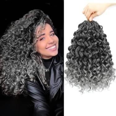 Imagem de Cabelo de crochê Naniciar Pretwisted Gogo Curl 30 cm, 8 pacotes