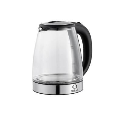 Imagem de Chaleira Elétrica Jarra De Vidro Transparente C/ Led 1,8 Litros 110V