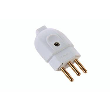 Imagem de Plugue Macho 2p+t 10 A 250 V Tramontina Branco Tramontina