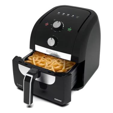 Imagem de Fritadeira Air Fryer 5L Antiaderente Removível Aviso Sonoro E Desligam