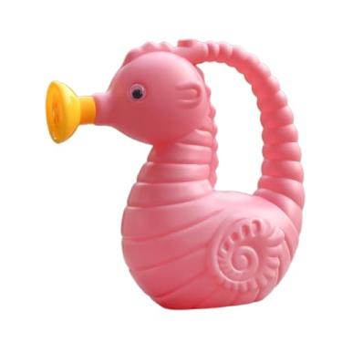 Imagem de IEUDNS Regador de animais, regador, bico longo, pega confortável, ferramenta de jardinagem para bonsai, plantas internas e externas, Pink 800ml