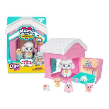 Imagem de Little Live Pets Mama Surprise Família Poodle Casinha FUN