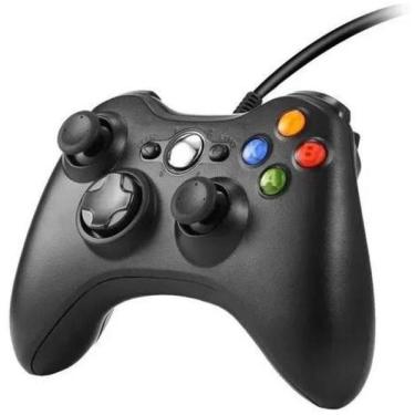 Imagem de Controle Video Game Xbox 360 Com Fio Joystick Xbox360 E Pc