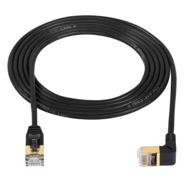 Imagem de Cabo Ethernet SinLoon Cat8 40 Gbps 2m 90 com ângulo descendente RJ45